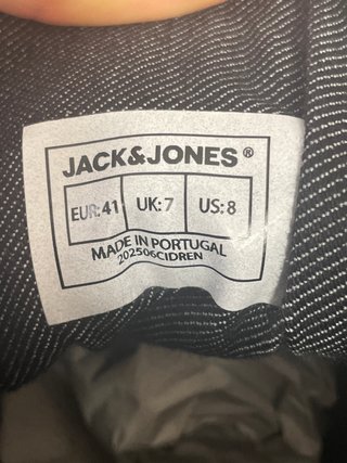 Jack & Jones Jfwalbany stivali in pelle uomo antracite, taglia 41 EU