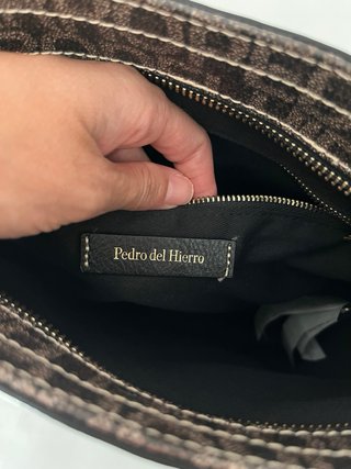 Bolso Pedro del Hierro Piel y Lona Monogram