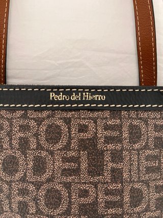 Bolso Pedro del Hierro Piel y Lona Monogram
