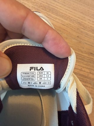 Fila Hypert Wmn zapatillas Mujer turtledove malva, talla 36 EU
