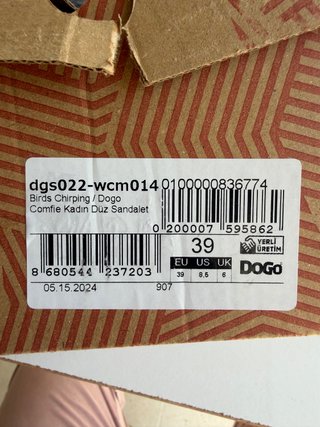 Dogo Comfie sandalias Mujer multicolor, talla 39 EU
