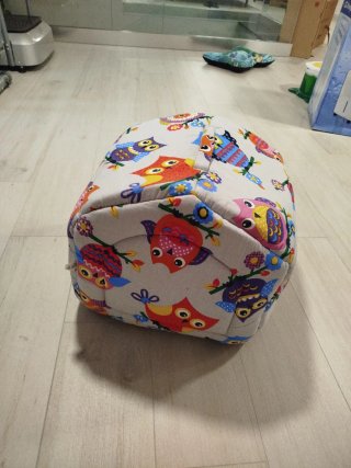 Cama para gatos con estampado de búhos