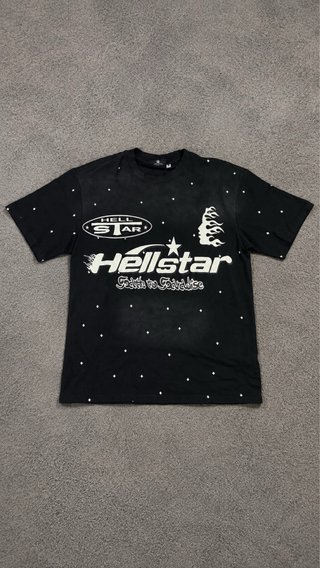 T-shirt Hellstar nera taglia S