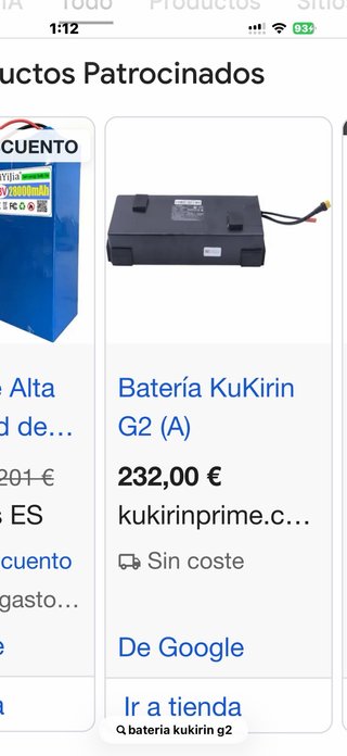 Batería y display Kukirin G2/ G2 DGT