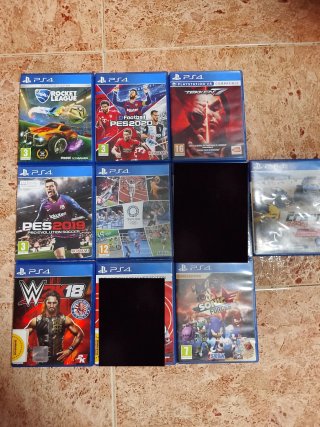 Pack 8 Videojuegos PS4