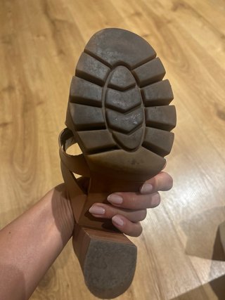 Sandalias Uterqüe T39 Beige