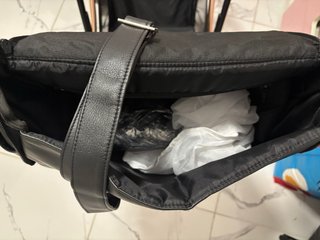 Carro de bebé AdriaBaby negro con capota