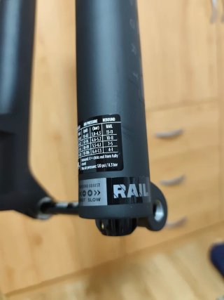 Horquilla FOX AWL HD Sport  Rail 29" 160mm