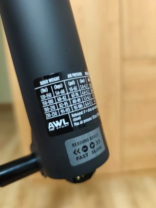 Horquilla FOX AWL HD Sport  Rail 29" 160mm