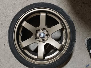 Llantas BOLA B1 Bronce Mate 18x8.5