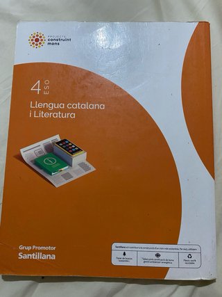 Llengua Catalana i Literatura, 4 ESO, Projecte ...