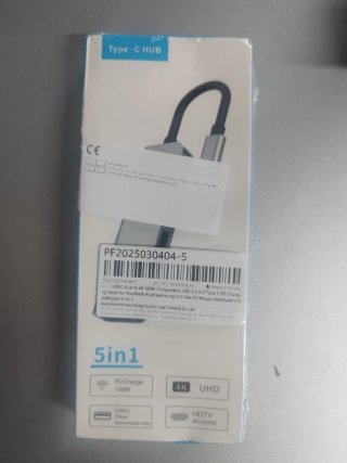 Adaptador USB-C 5 em 1