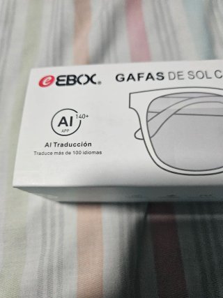 Gafas Sol EBOX Audio y Traducción AI