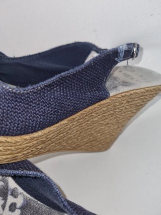 Cuñas azul marino Talla 38