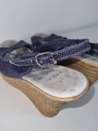 Cuñas azul marino Talla 38