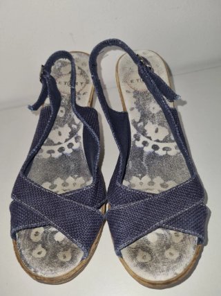 Cuñas azul marino Talla 38
