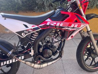 Rieju Mrt 50 Supermotard Roja y Blanca