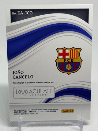 João Cancelo /25 Autograph - Excellence - Panini