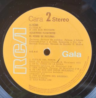 Vinilo El Perro de Paterna - Recuerdos flamencos