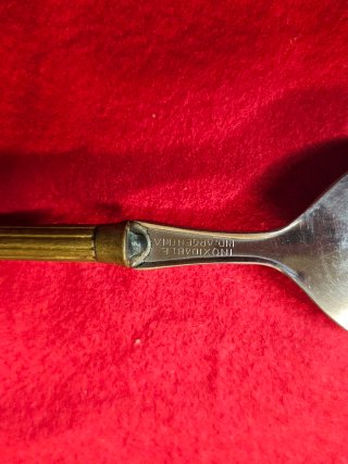 Cuchara Tenedor Ensalada Retro Metal