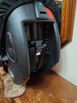 Silla de coche para bebé negra