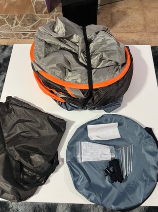 Tienda de campaña pop-up automática