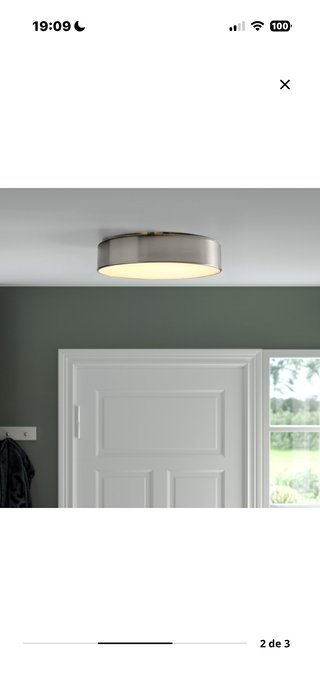 Ikea Virrmo - lámpara de techo led