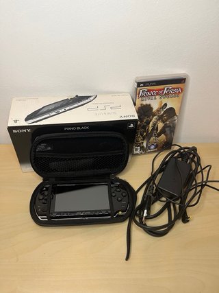 PSP Slim Negra + Caja + Prince of Persia