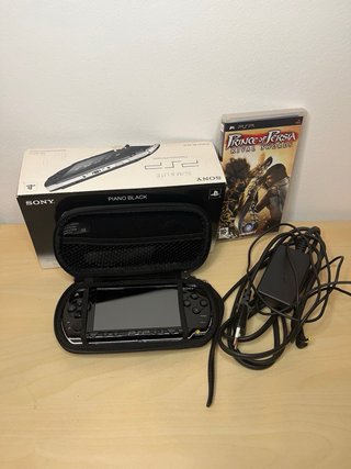 PSP Slim Negra + Caja + Prince of Persia