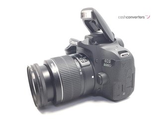 camara digital reflex canon eos 800d (rebel t7i)+ef-s 18-55mm f4-5.6 is stm