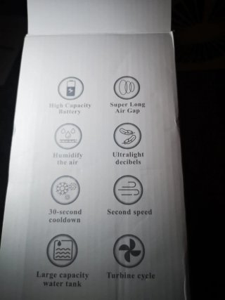 Humidificador MOPIEA Blanco y Gris