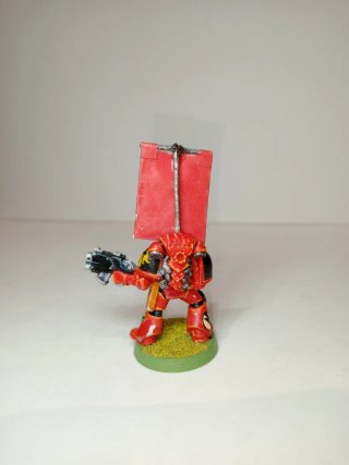 Sargento space marine warhammer 40k