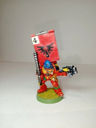 Sargento space marine warhammer 40k
