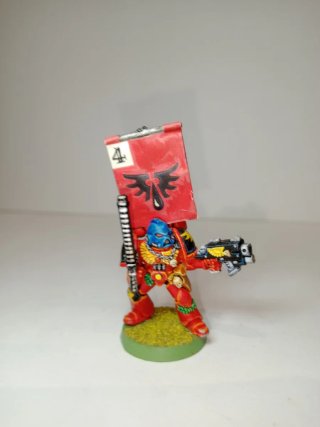 Sargento space marine warhammer 40k