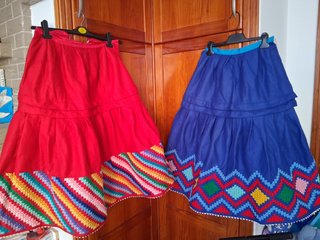 Traje típico Néstor hecho a mano