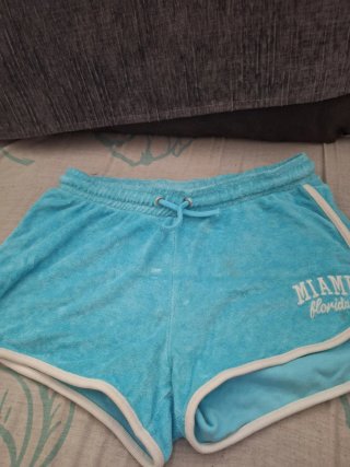 Shorts turquesa Miami Florida 14 años