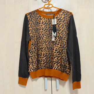 Jersey LOLA CASADEMUNT Animal Print Talla S