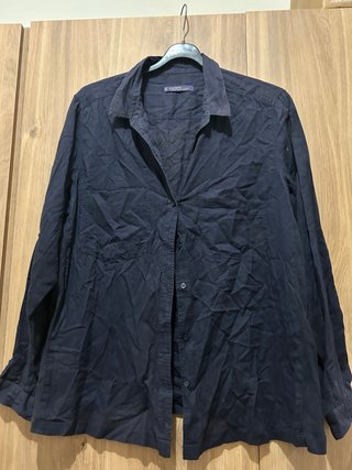 Camisa Violeta Negra Talla XL