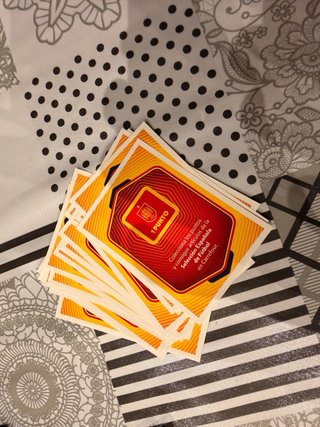 Cromos Panini, Coca Cola y Carrefour