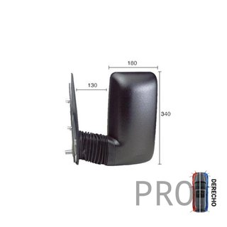 Espejo Completo Ángulo Muerto Manual Convexo Brazo Medio - Derecho - Iveco Daily (2000-2006)