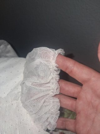 Vestido bebé niña Mayoral blanco con brillos