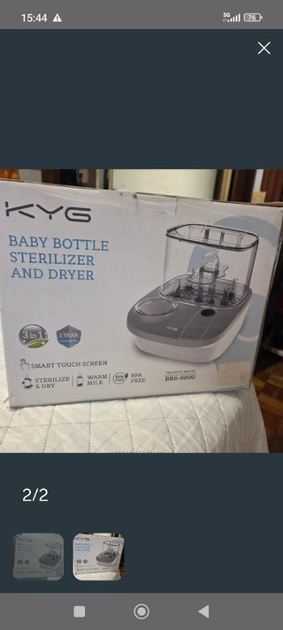 Esterilizador y secador de biberones KYG