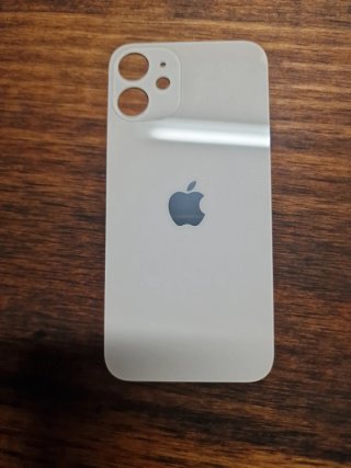 Cover posteriore per iPhone 12 mini Nero/Argento
