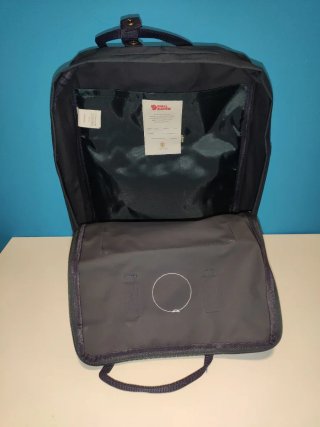 Mochila Fjallraven Kanken Negra 20L