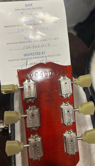 2010 Gibson SG Standard