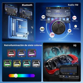 NUEVO! (100€) Radio Coche 1 DIN con Carplay