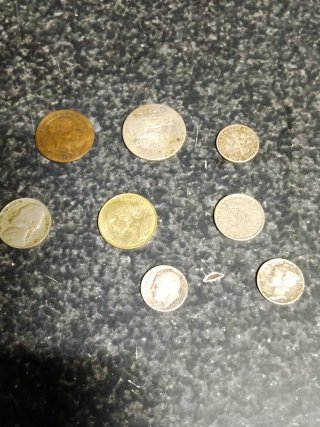 Lote de Monedas Antiguas Variadas