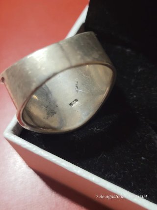 ANILLO ANCHO DE PLATA