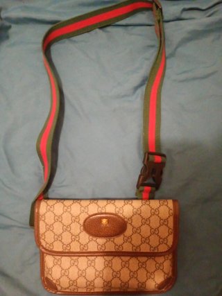 Riñonera Gucci Beige y Marrón