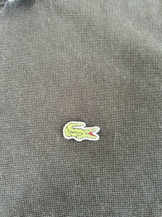 Polo Lacoste Nero Uomo 4 M